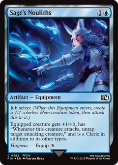 Sage's Nouliths (582) [FINAL FANTASY] foil - Deck Out Gaming