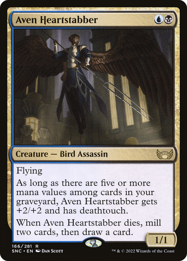 Aven Heartstabber (166) [Streets of New Capenna] - Deck Out Gaming