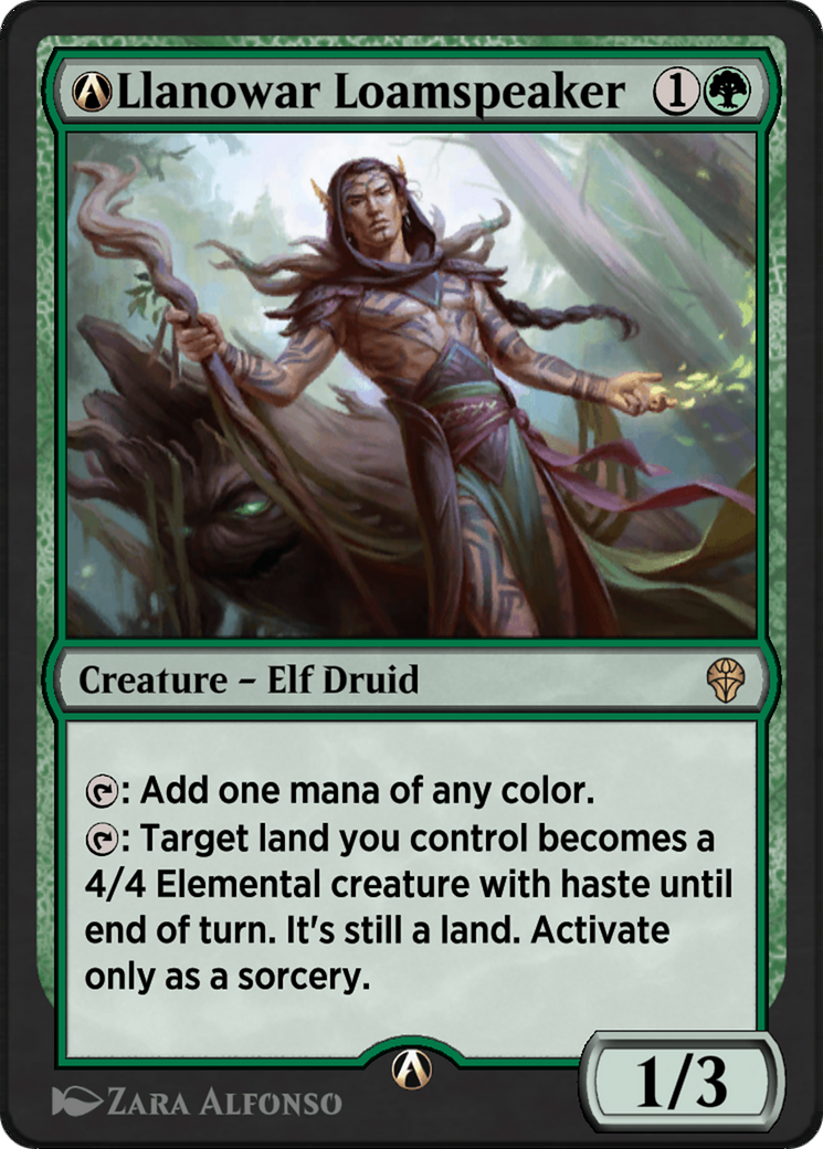 A-Llanowar Loamspeaker (A-170) [Dominaria United] - Deck Out Gaming