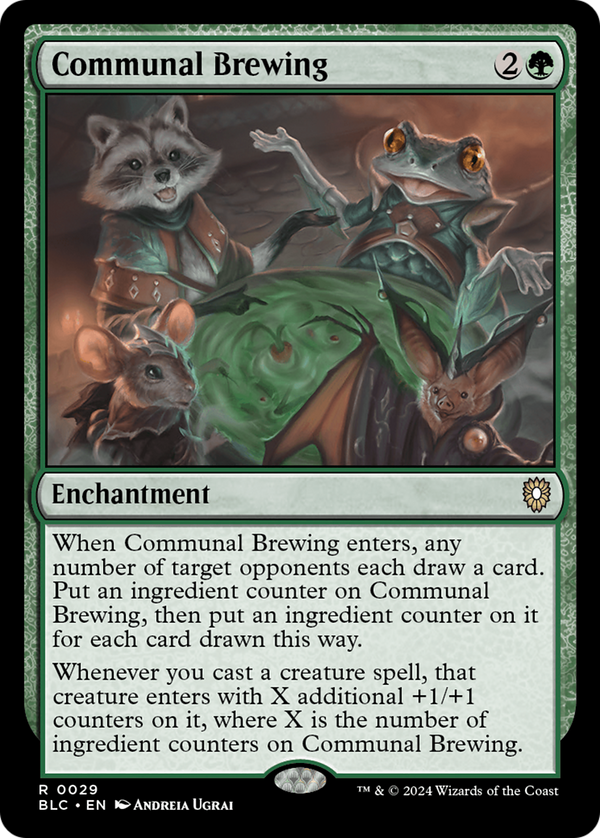 Communal Brewing (29) [Bloomburrow Commander] - Deck Out Gaming