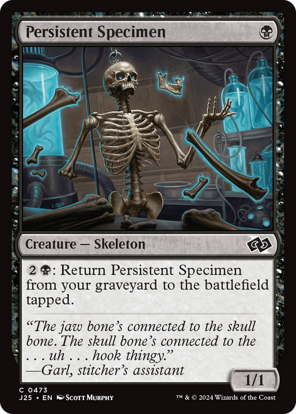 Persistent Specimen (473) [Foundations Jumpstart] - Deck Out Gaming