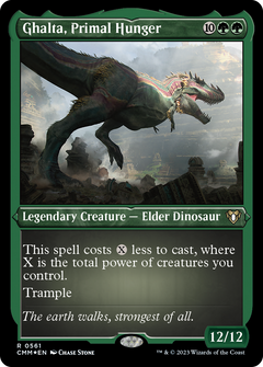Ghalta, Primal Hunger (561) [Commander Masters] etched - Deck Out Gaming