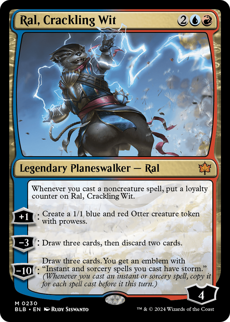 Ral, Crackling Wit (230) [Bloomburrow] - Deck Out Gaming