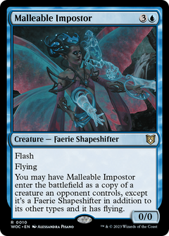 Malleable Impostor (10) [Wilds of Eldraine Commander] - Deck Out Gaming