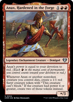 Anax, Hardened in the Forge (204) [Commander Masters] - Deck Out Gaming