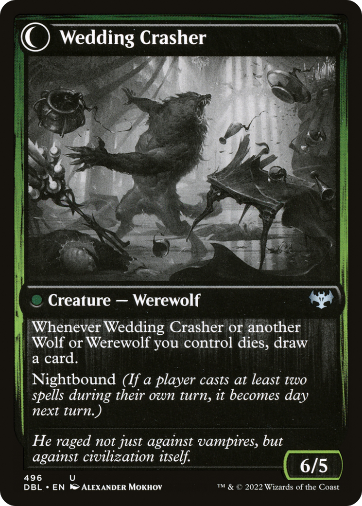 Wolfkin Outcast (496) [Innistrad: Double Feature] foil - Deck Out Gaming