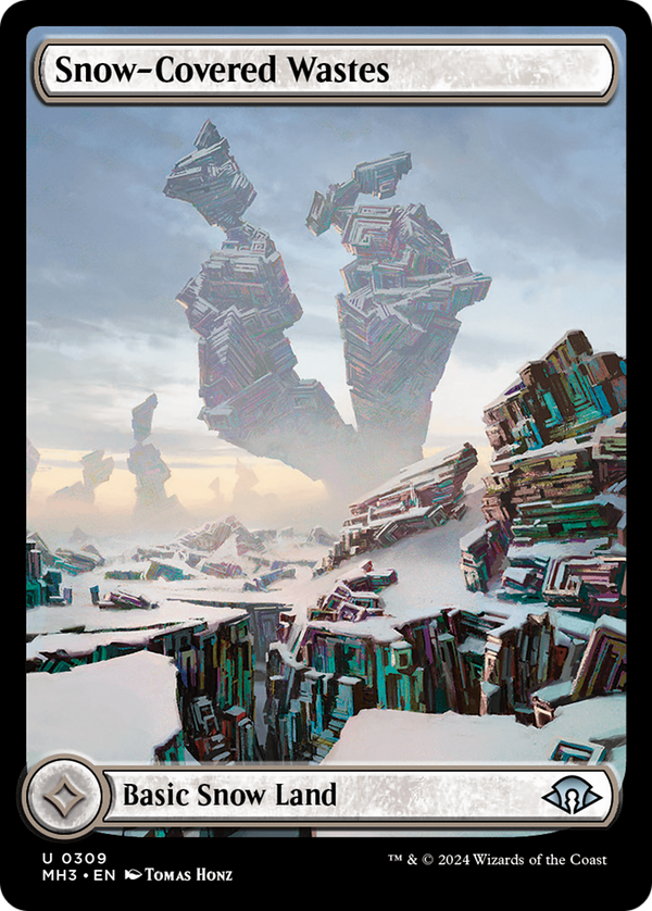 Snow-Covered Wastes (0309) (309) [Modern Horizons 3] foil - Deck Out Gaming