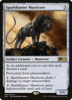 Sparkhunter Masticore (240) [Core Set 2021] - Deck Out Gaming