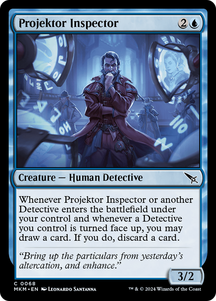 Projektor Inspector (68) [Murders at Karlov Manor] foil - Deck Out Gaming