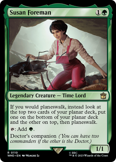Susan Foreman (110) [Doctor Who] foil - Deck Out Gaming