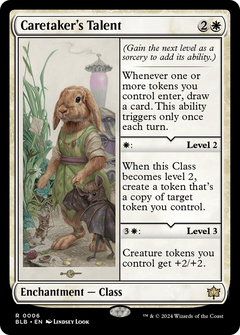 Caretaker's Talent (6) [Bloomburrow] foil - Deck Out Gaming
