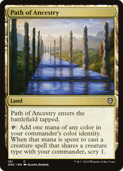 Path of Ancestry (161) [Commander: Phyrexia: All Will Be One] - Deck Out Gaming