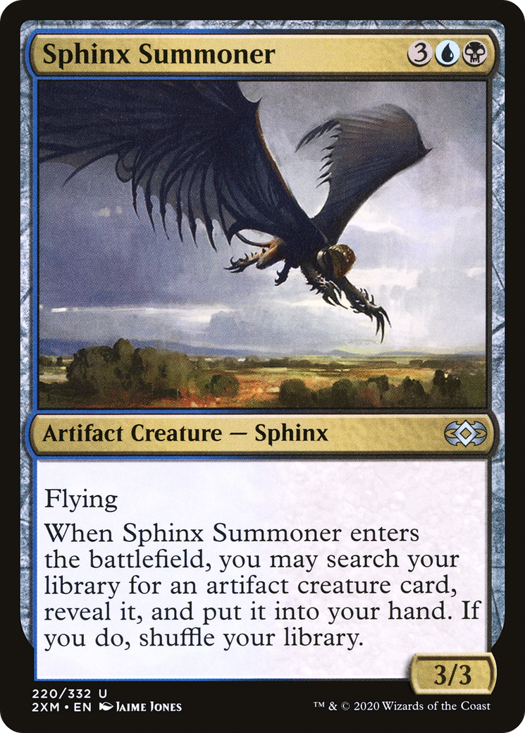 Sphinx Summoner (220) [Double Masters] foil - Deck Out Gaming
