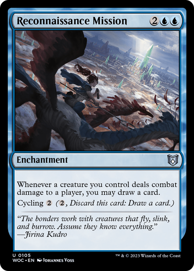 Reconnaissance Mission (105) [Wilds of Eldraine Commander] - Deck Out Gaming