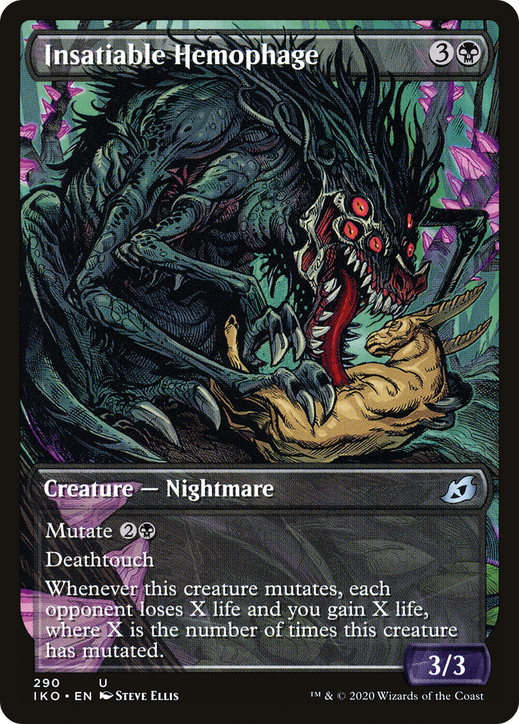 Insatiable Hemophage (290) [Ikoria: Lair of Behemoths] - Deck Out Gaming