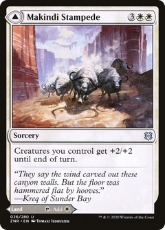Makindi Stampede (26) [Zendikar Rising] - Deck Out Gaming