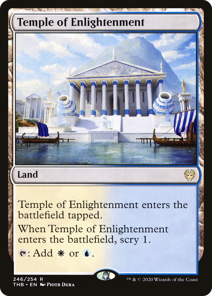 Temple of Enlightenment (246) [Theros Beyond Death] foil - Deck Out Gaming