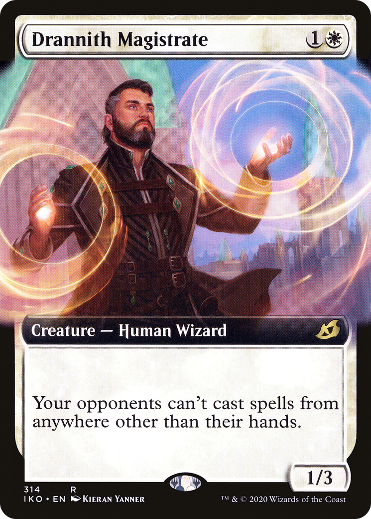 Drannith Magistrate (Extended Art) (314) [Ikoria: Lair of Behemoths] foil - Deck Out Gaming