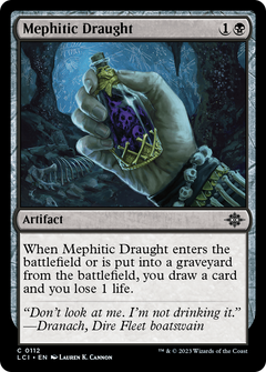 Mephitic Draught (112) [The Lost Caverns of Ixalan] foil - Deck Out Gaming