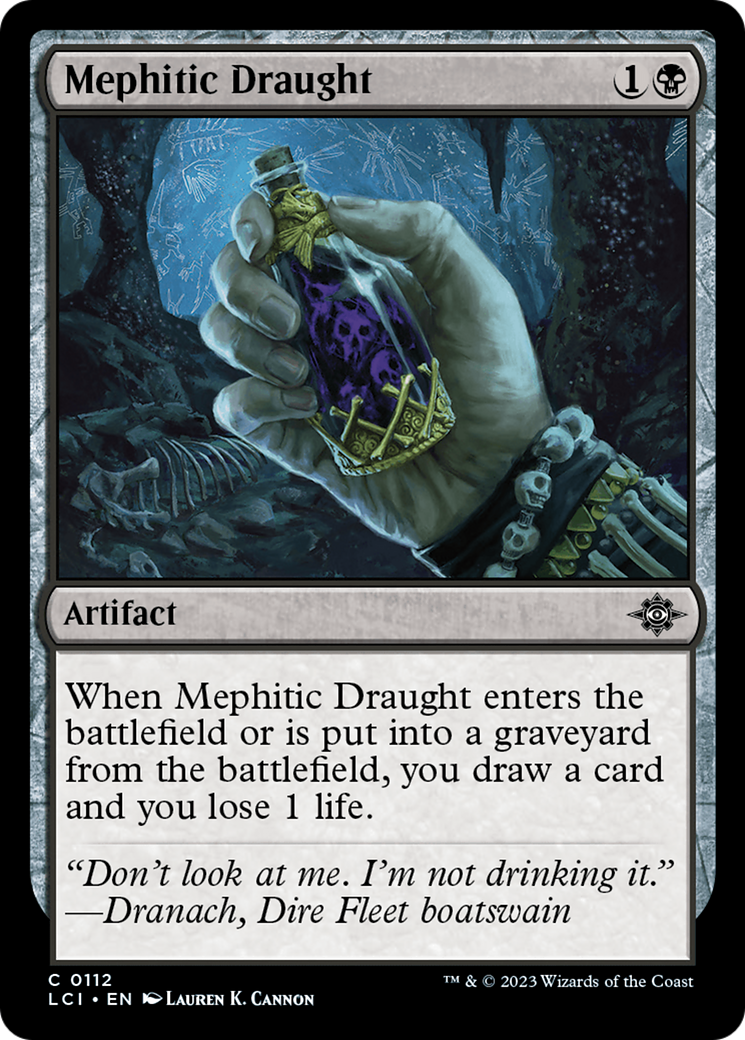 Mephitic Draught (112) [The Lost Caverns of Ixalan] foil - Deck Out Gaming