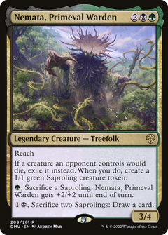 Nemata, Primeval Warden (209) [Dominaria United] foil - Deck Out Gaming