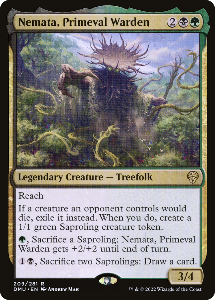 Nemata, Primeval Warden (209) [Dominaria United] foil - Deck Out Gaming