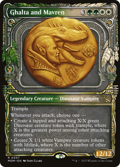 Ghalta and Mavren (Showcase) (307) [March of the Machine] foil - Deck Out Gaming