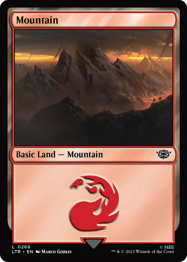 Mountain (0269) (269) [The Lord of the Rings: Tales of Middle-earth] - Deck Out Gaming