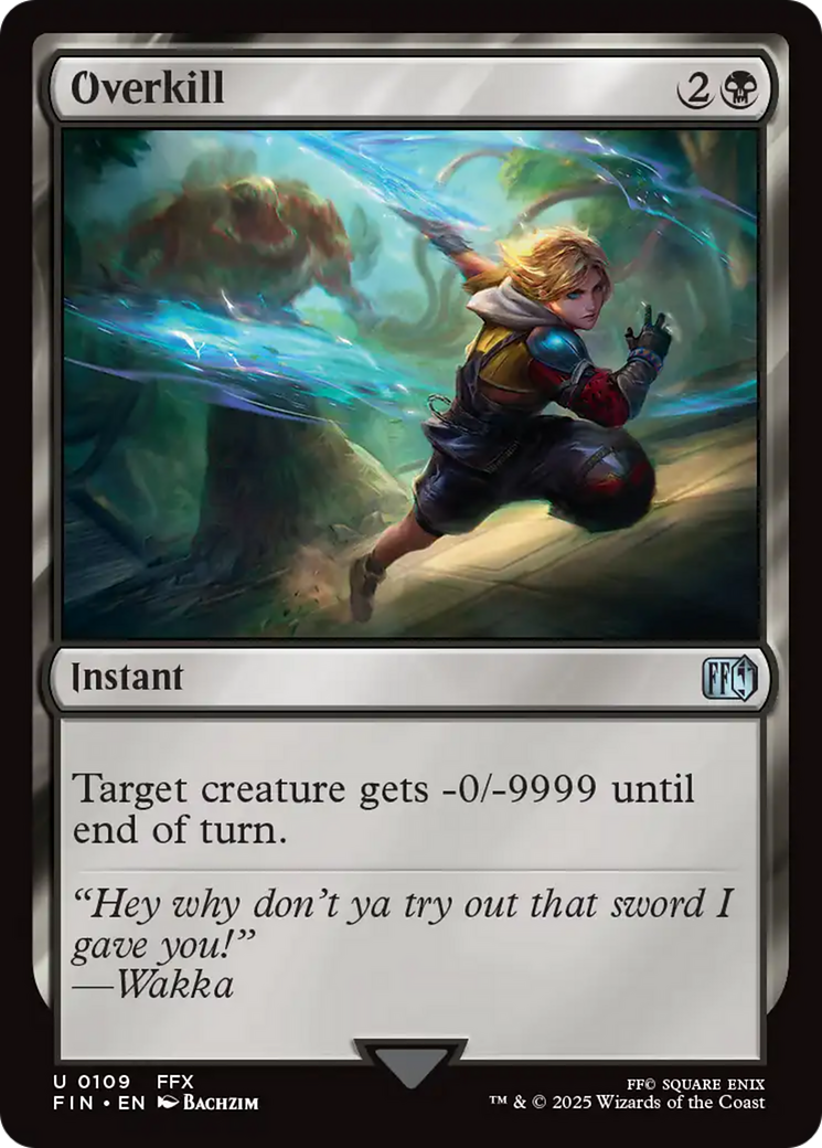 Overkill (109) [FINAL FANTASY] foil - Deck Out Gaming