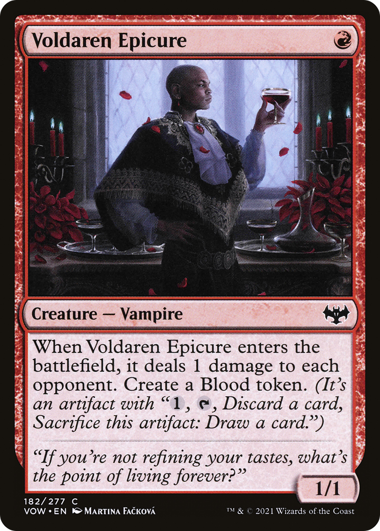 Voldaren Epicure (182) [Innistrad: Crimson Vow] foil - Deck Out Gaming