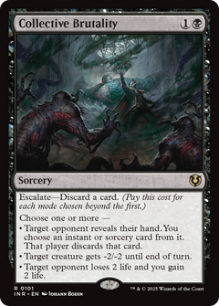 Collective Brutality (101) [Innistrad Remastered] foil - Deck Out Gaming