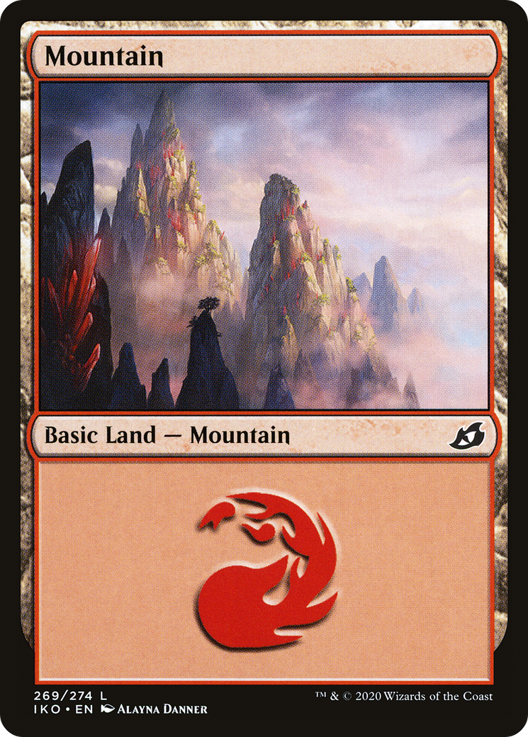 Mountain (269) [Ikoria: Lair of Behemoths] - Deck Out Gaming