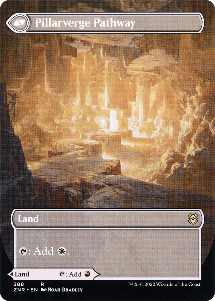 Needleverge Pathway (Borderless) (288) [Zendikar Rising] foil - Deck Out Gaming