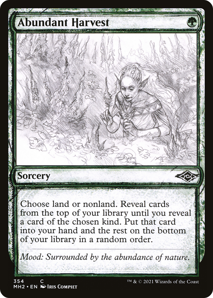 Abundant Harvest (Showcase) (354) [Modern Horizons 2] - Deck Out Gaming