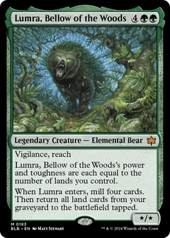 Lumra, Bellow of the Woods (183) [Bloomburrow] - Deck Out Gaming