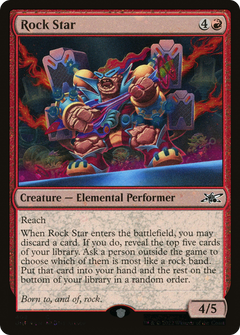 Rock Star (Galaxy Foil) (408) [Unfinity] foil - Deck Out Gaming