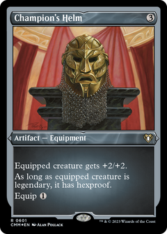 Champion's Helm (601) [Commander Masters] etched - Deck Out Gaming