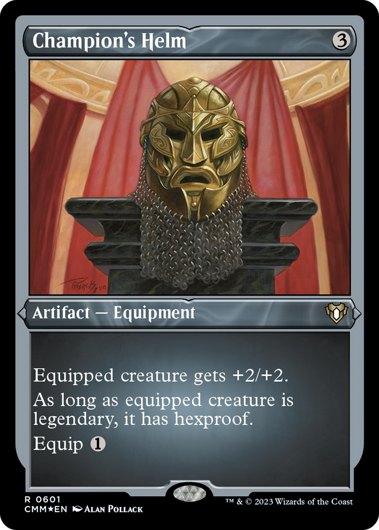 Champion's Helm (601) [Commander Masters] etched - Deck Out Gaming