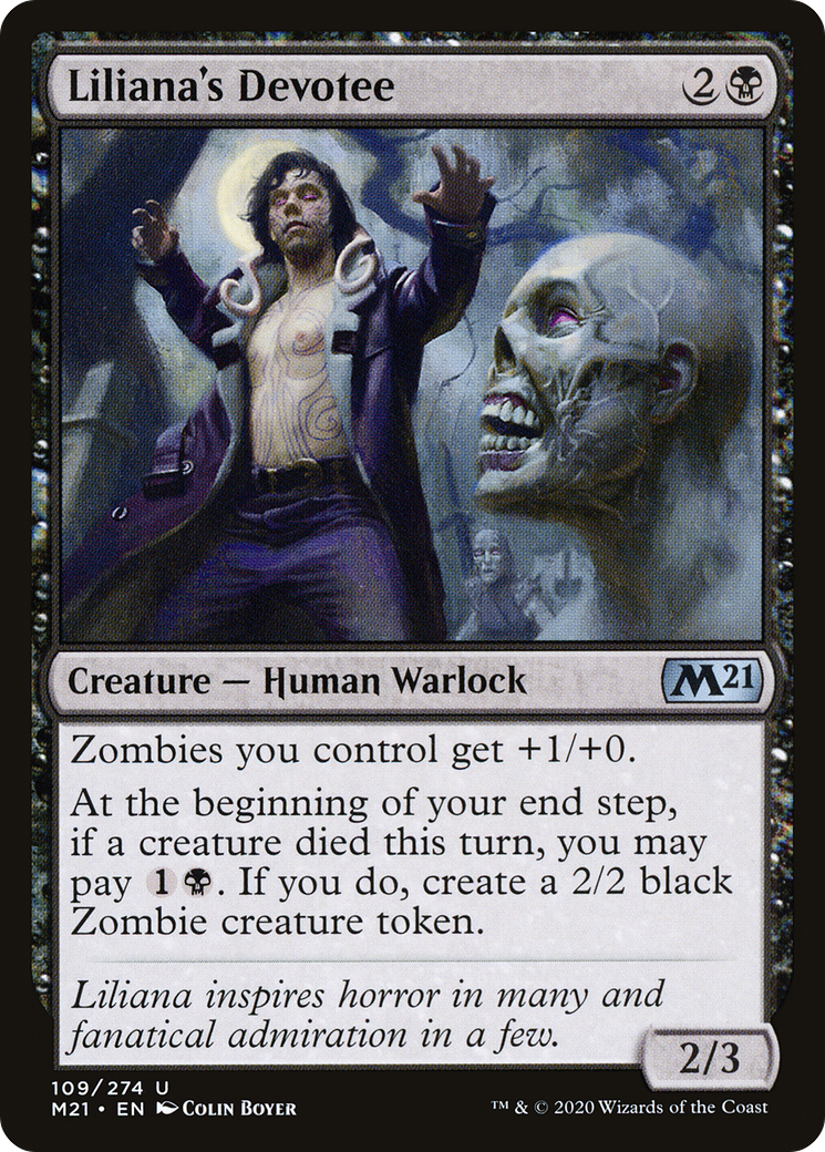 Liliana's Devotee (109) [Core Set 2021] - Deck Out Gaming