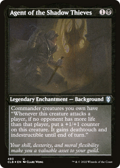 Agent of the Shadow Thieves (493) [Commander Legends: Battle for Baldur's Gate] etched - Deck Out Gaming