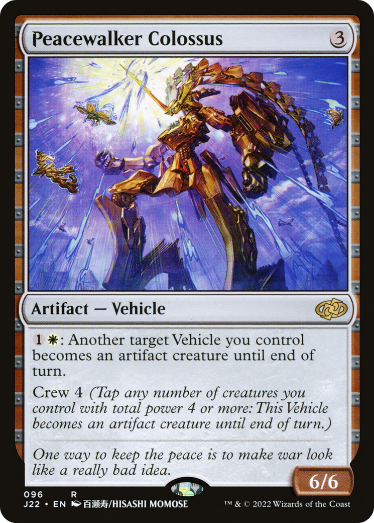 Peacewalker Colossus (96) [Jumpstart 2022] - Deck Out Gaming