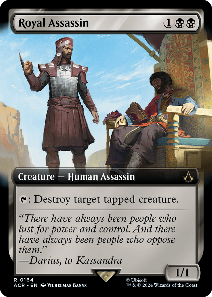Royal Assassin (Extended Art) (164) [Assassin's Creed] - Deck Out Gaming