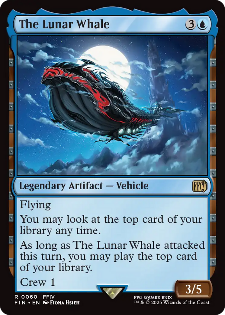 The Lunar Whale (60) [FINAL FANTASY] - Deck Out Gaming