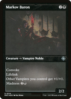 Markov Baron (114) [March of the Machine: The Aftermath] etched - Deck Out Gaming