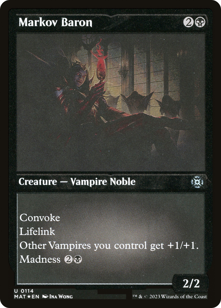 Markov Baron (114) [March of the Machine: The Aftermath] etched - Deck Out Gaming