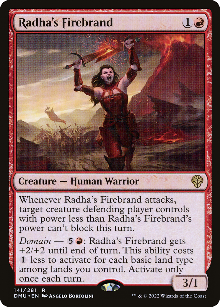 Radha's Firebrand (141) [Dominaria United] - Deck Out Gaming