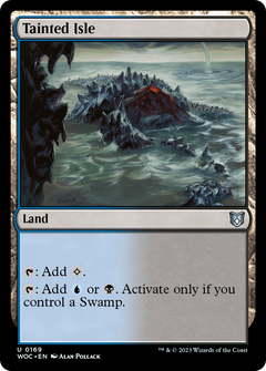 Tainted Isle (169) [Wilds of Eldraine Commander] - Deck Out Gaming