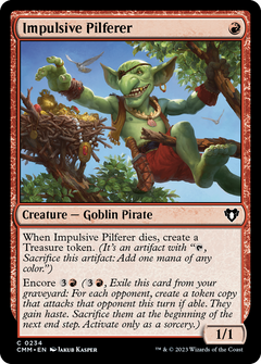 Impulsive Pilferer (234) [Commander Masters] foil - Deck Out Gaming