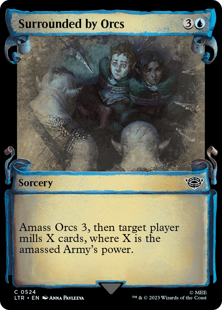 Surrounded by Orcs (Showcase Scrolls) (524) [The Lord of the Rings: Tales of Middle-earth] - Deck Out Gaming