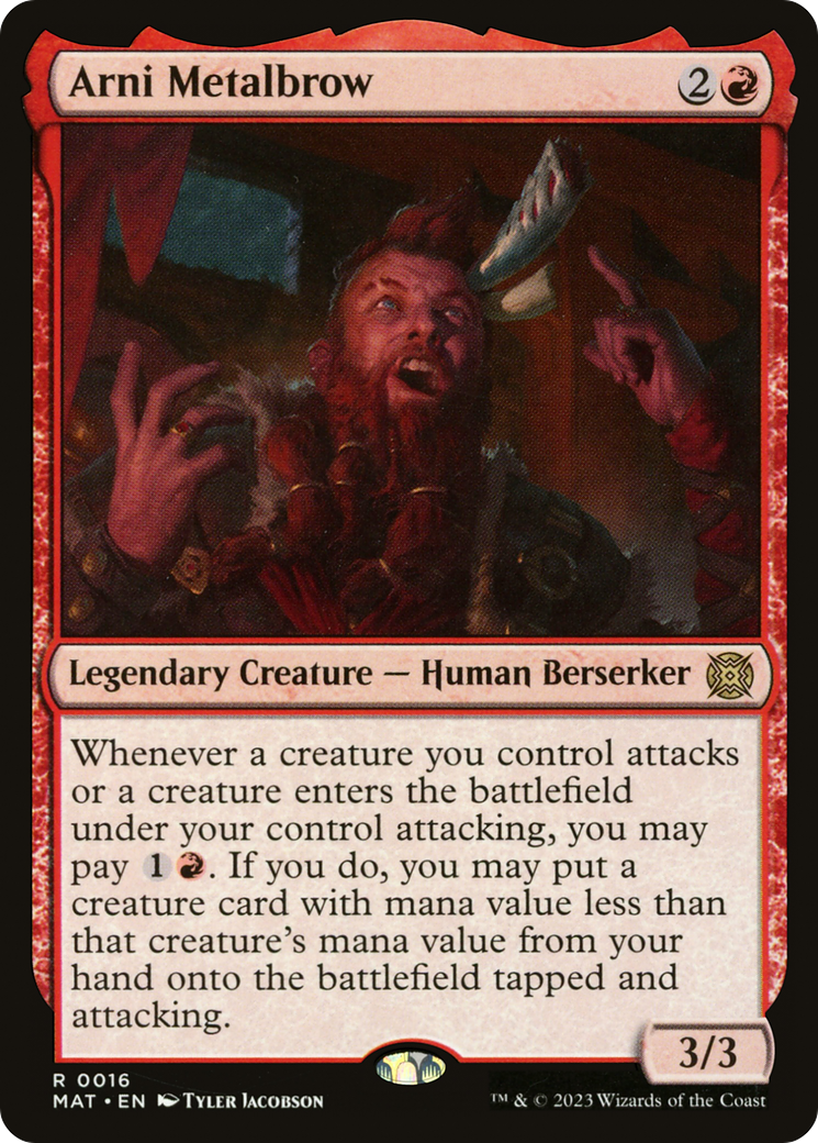 Arni Metalbrow (16) [March of the Machine: The Aftermath] - Deck Out Gaming